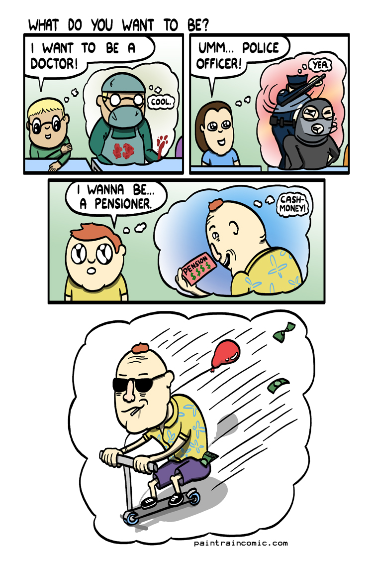 ''I can't wait to be a bald old man!''