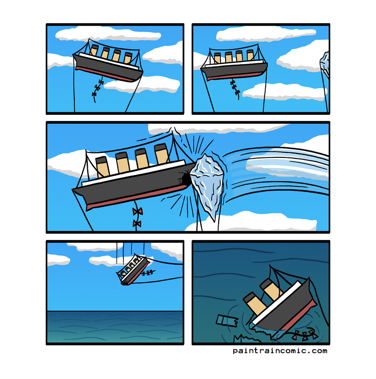 The little lifeboat kites didnt deploy, there were no survivors :(