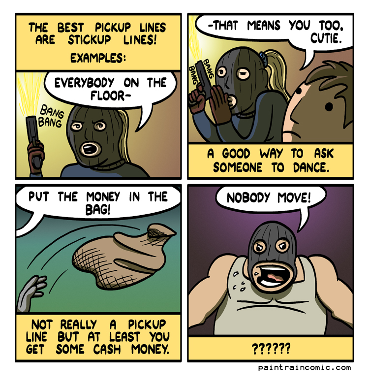 NOBODY MOVE! You're all perfect the way you are!