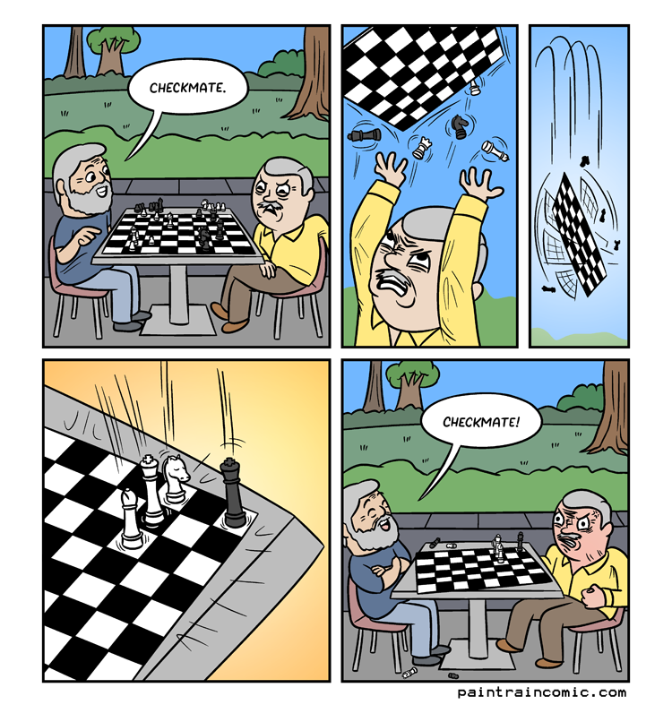 This comic helped to remind me I hate drawing chess comics because if it isn't 100% accurate, I'll hear about it!! :)