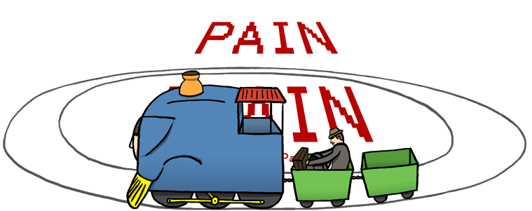 Pain Train The Webcomic Of The Movie Of The Book